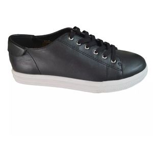 Nine West black sneaker women girl platform